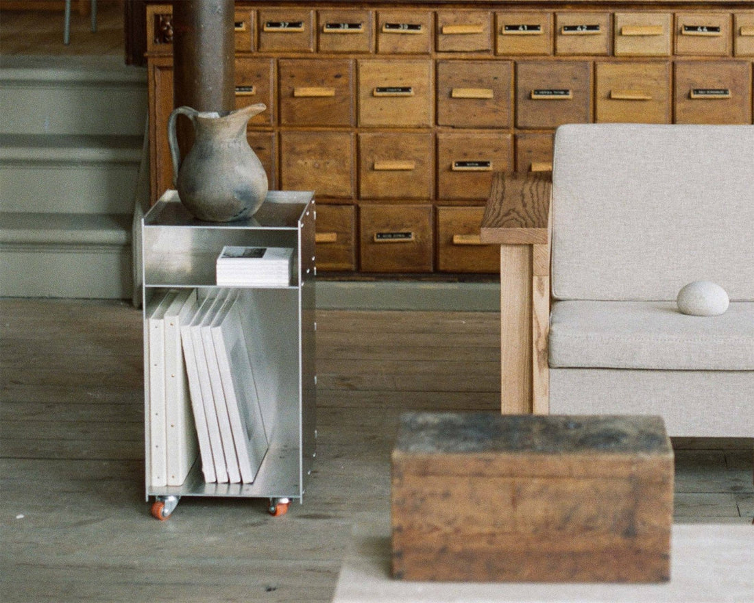 Rivet Cart - Aluminum - Storage - Frama