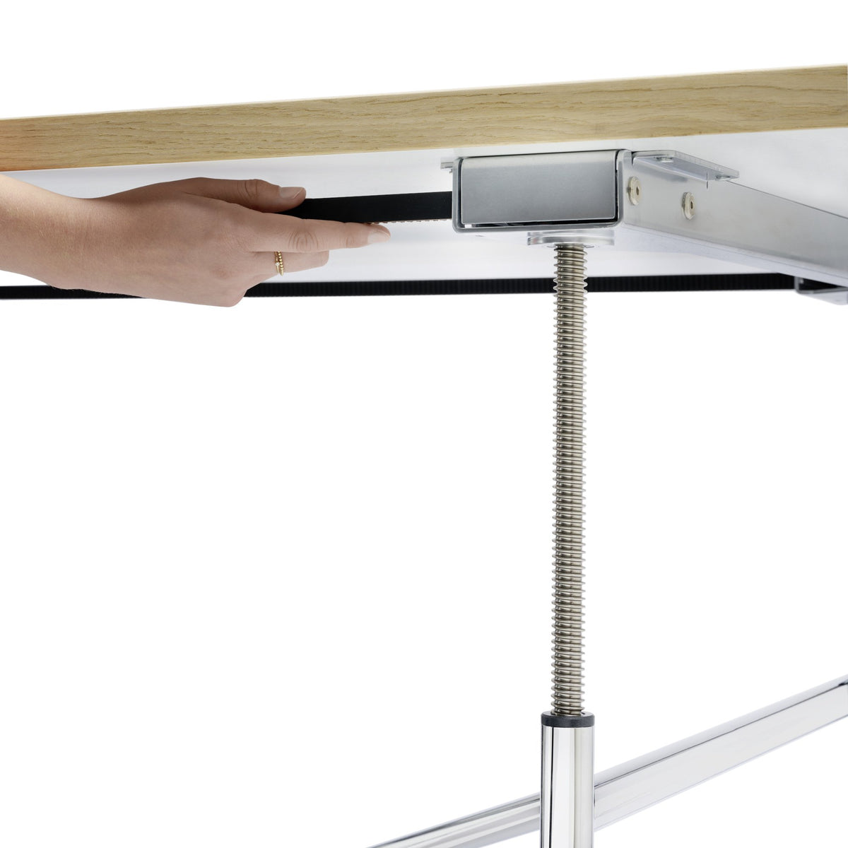 Eiermann 2 M Table – Mechanical Height-Adjustable – Richard Lampert – view 7