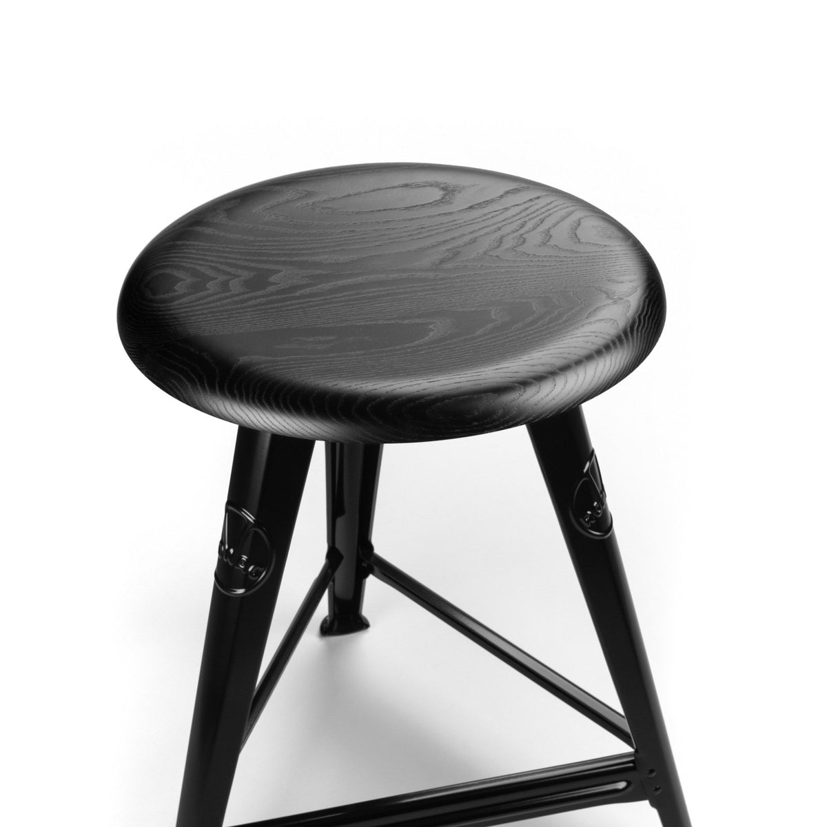 Schemel Stool - Black - Model I / 50cm - Hocker - Rowac
