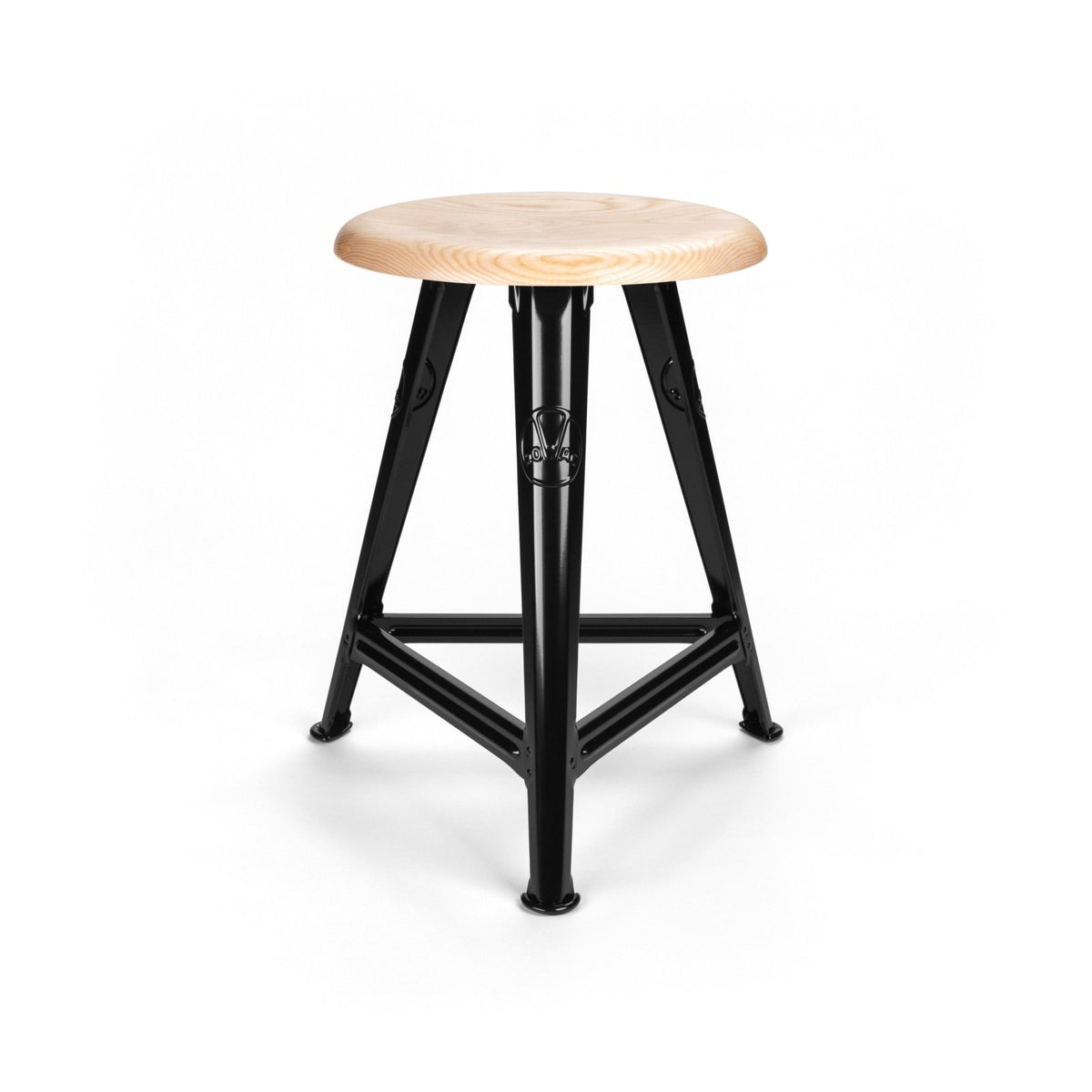 Schemel Stool - Black - Model I / 50cm - Hocker - Rowac