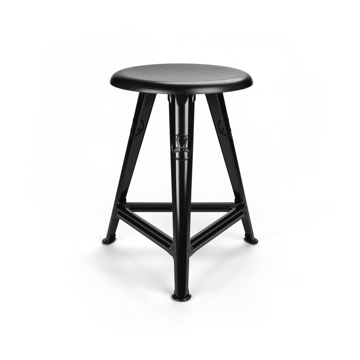 Schemel Stool - Black - Model I / 50cm - Hocker - Rowac