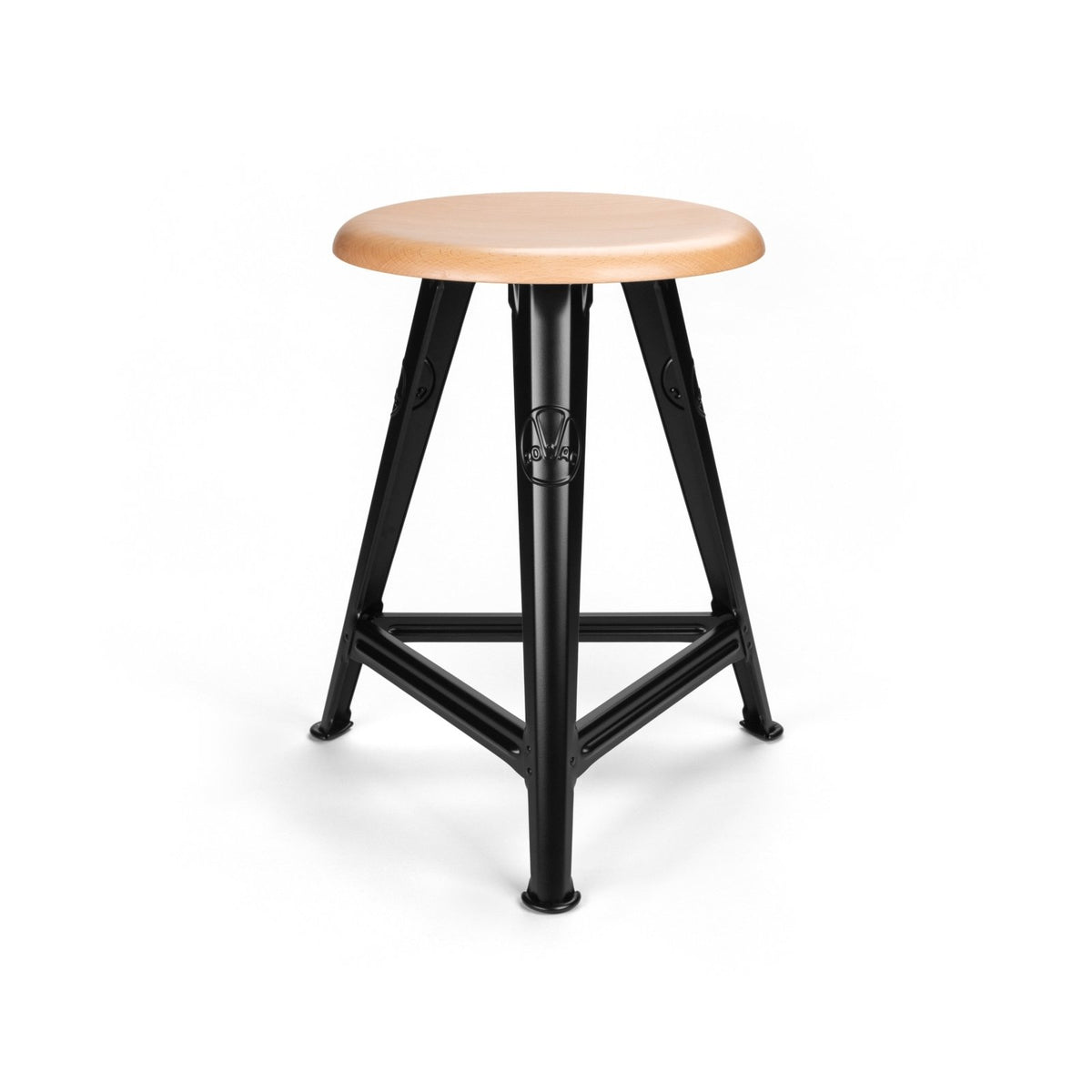 Schemel Stool - Black - Model I / 50cm - Hocker - Rowac