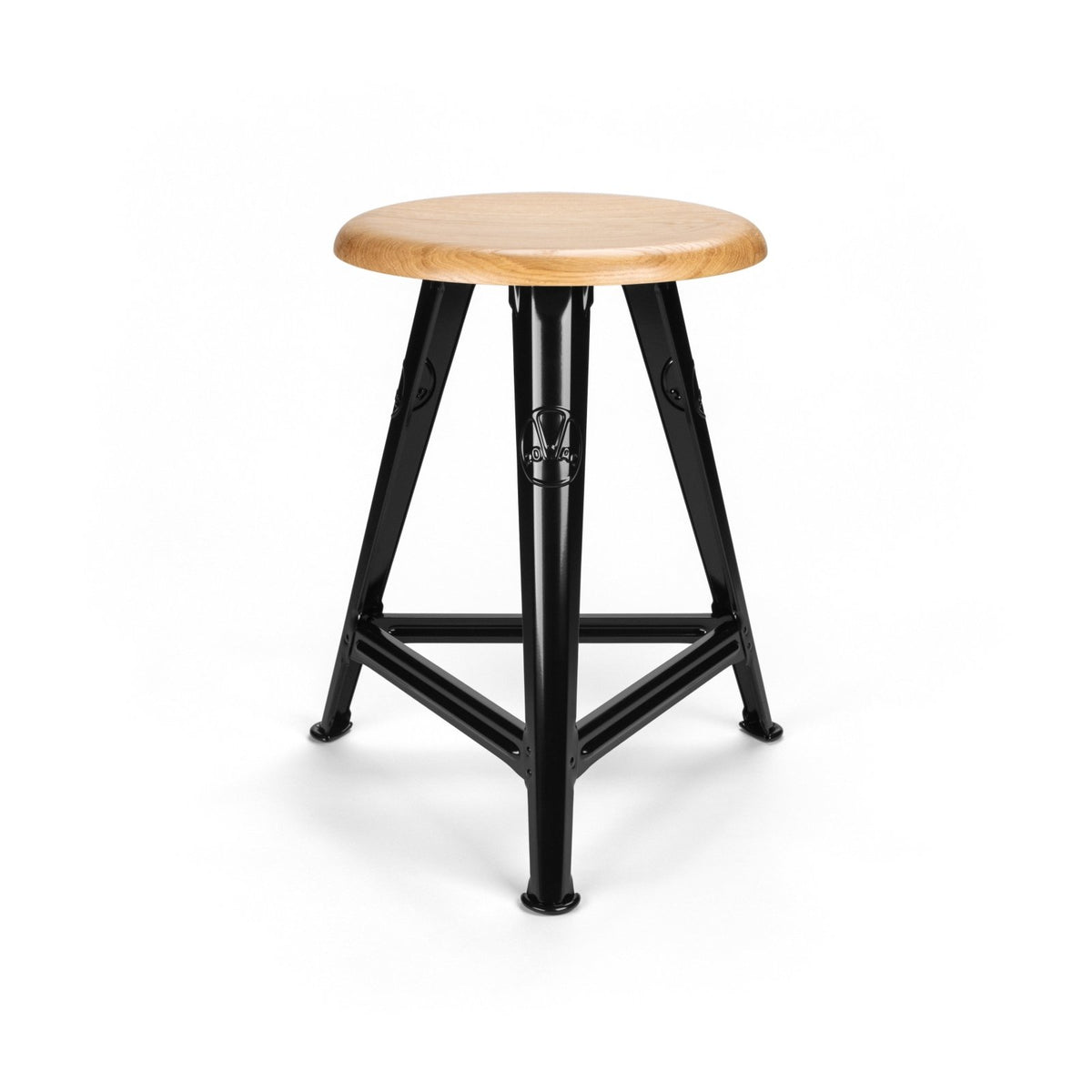 Schemel Stool - Black - Model I / 50cm - Hocker - Rowac