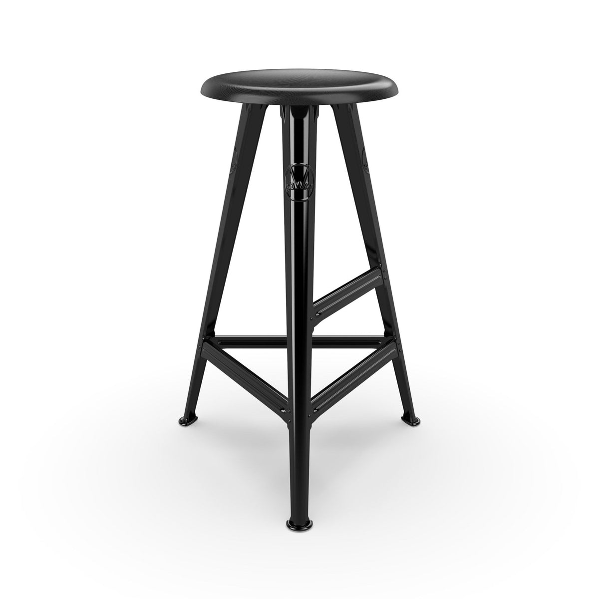 Schemel Stool - Black - Model I / 75cm - Hocker - Rowac