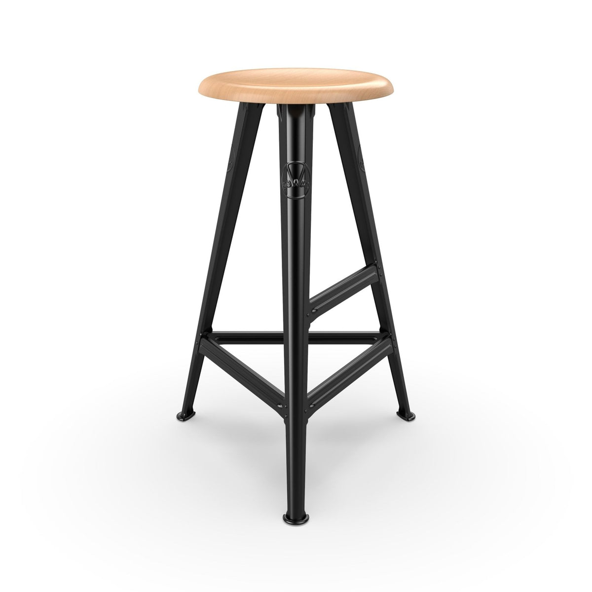Schemel Stool - Black - Model I / 75cm - Hocker - Rowac