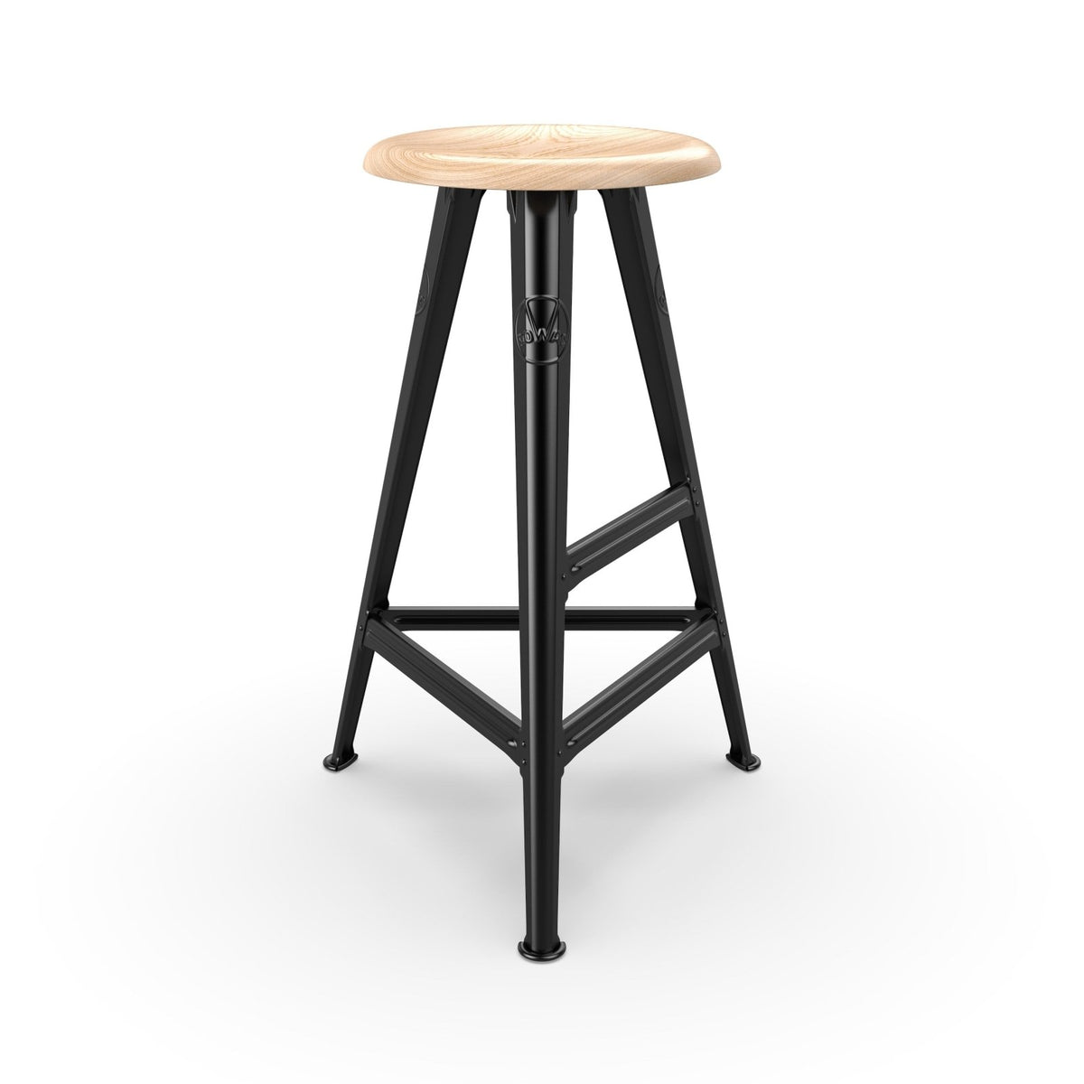 Schemel Stool - Black - Model I / 75cm - Hocker - Rowac