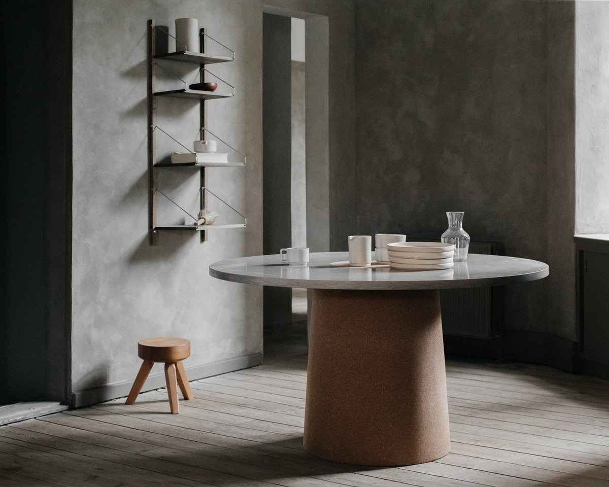 Sintra Dining Table - Blue Ataija Marble / Cork - Dining Tables - Frama – view 3