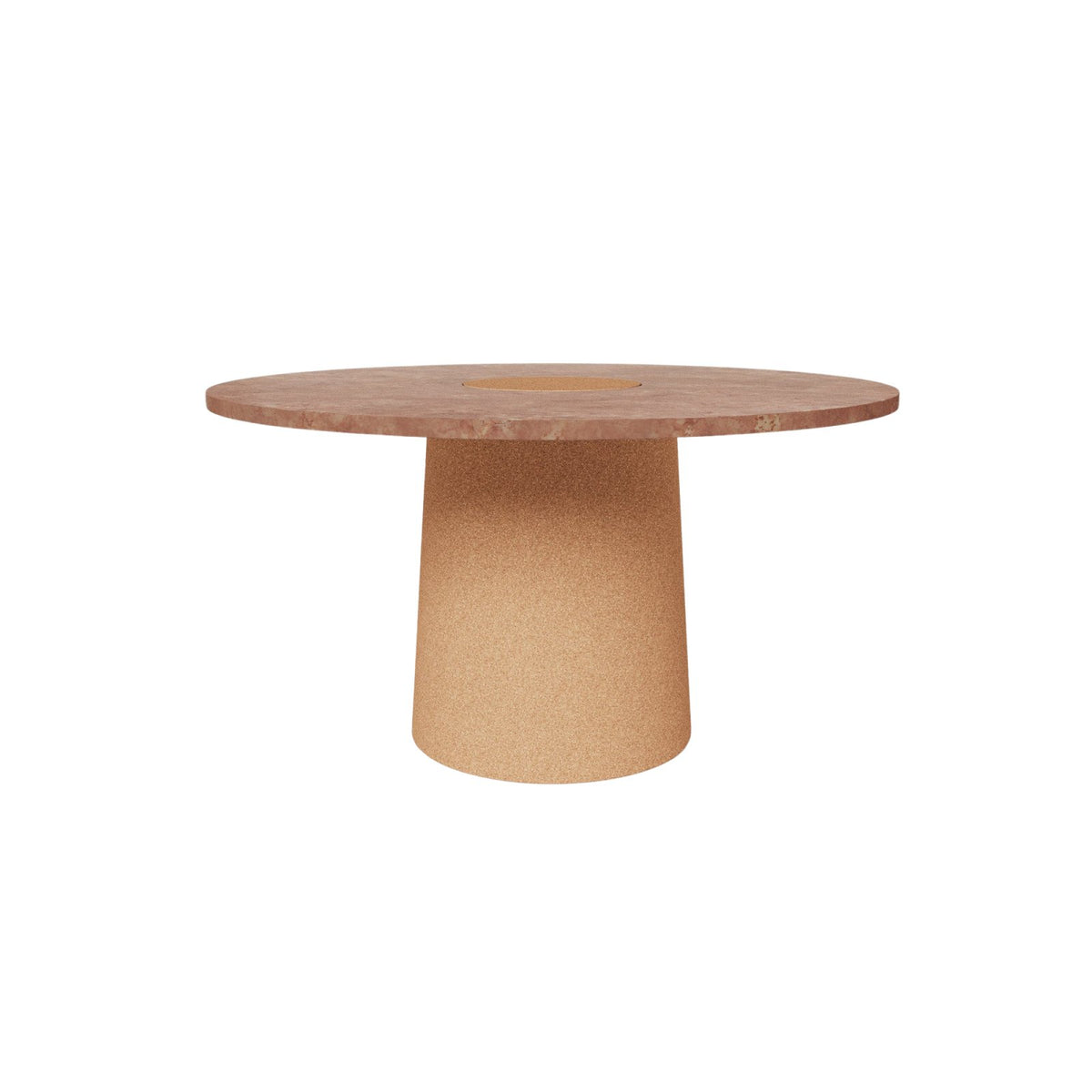 Sintra Dining Table - Red Limestone / Cork - Dining Tables - Frama
