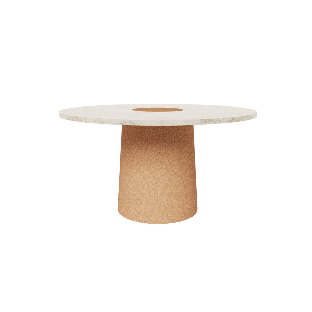 Sintra Dining Table - White Marble / Cork - Dining Tables - Frama