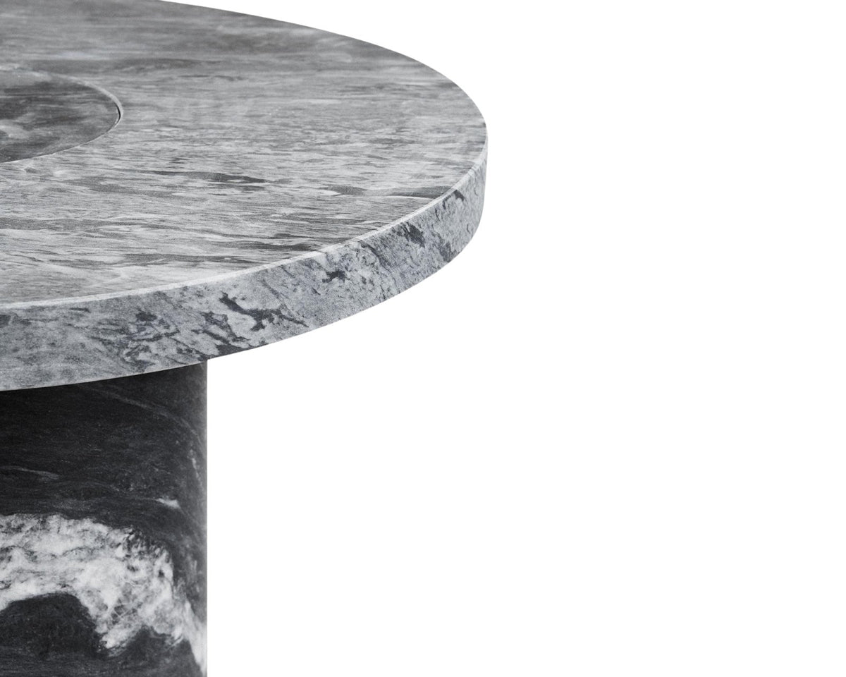 Sintra Table - Marble Edition - Black - Large - Coffee & Side Tables - Frama
