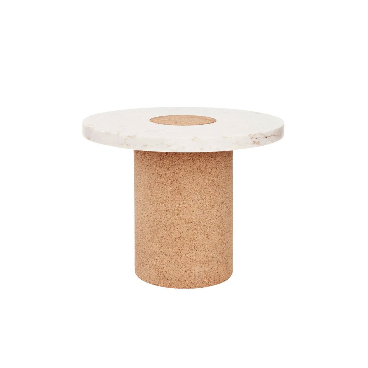 Sintra Table - White Marble / Cork - Large - Coffee & Side Tables - Frama