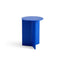 Vivid-blue lacquered oak