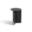 Black powder coated steel