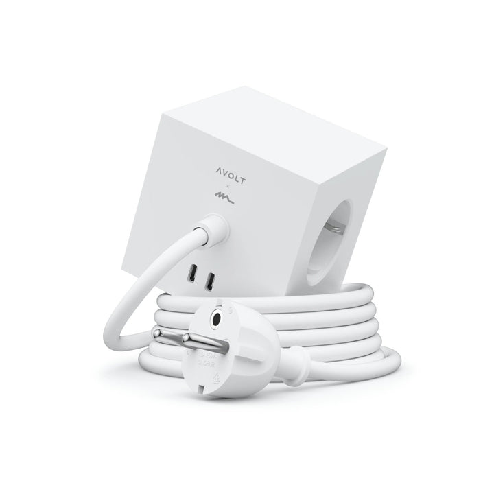 Square 1 USB C - Opal White - Dekoration - AVOLT