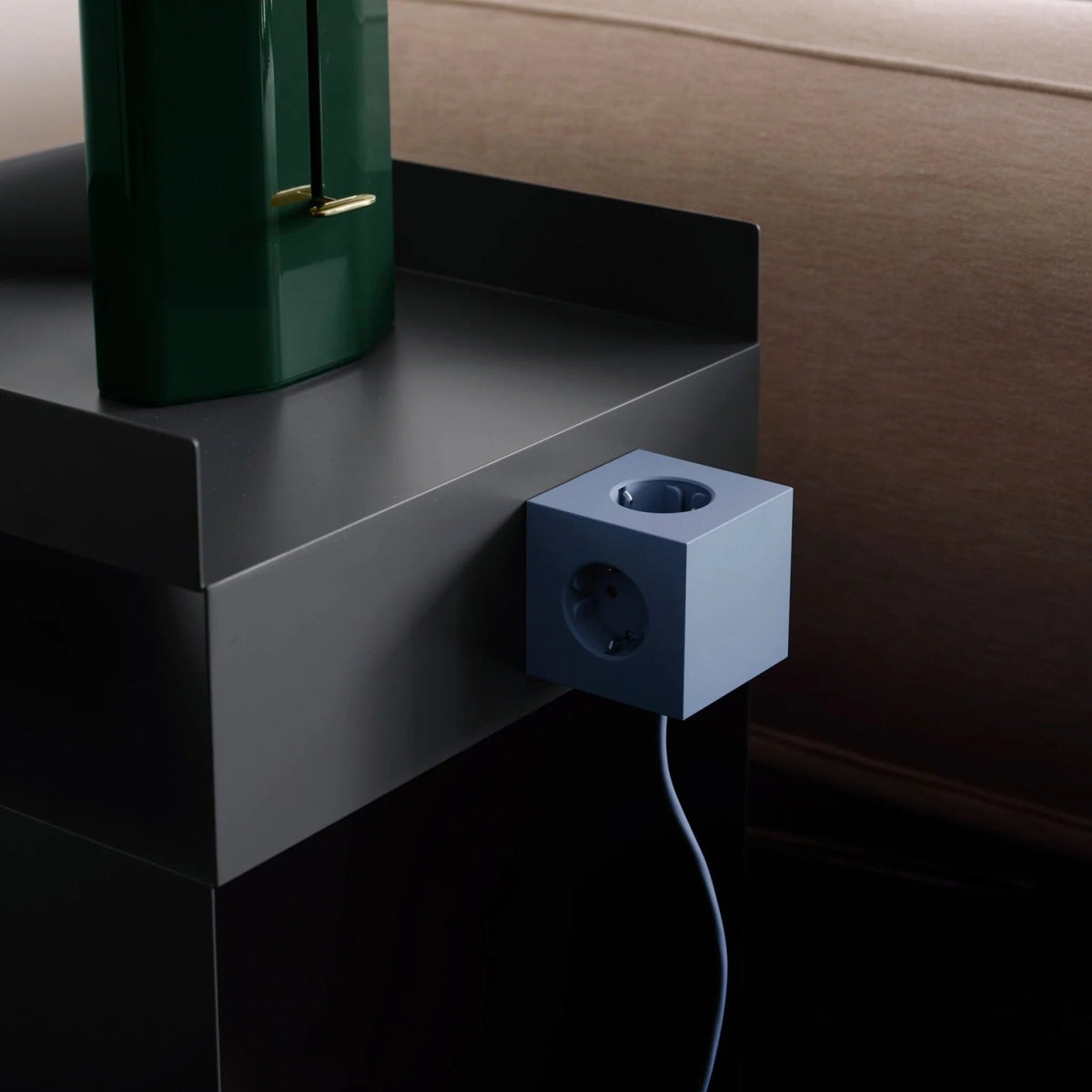 Square 1 USB C - Shark Blue - Dekoration - AVOLT – Ansicht 3