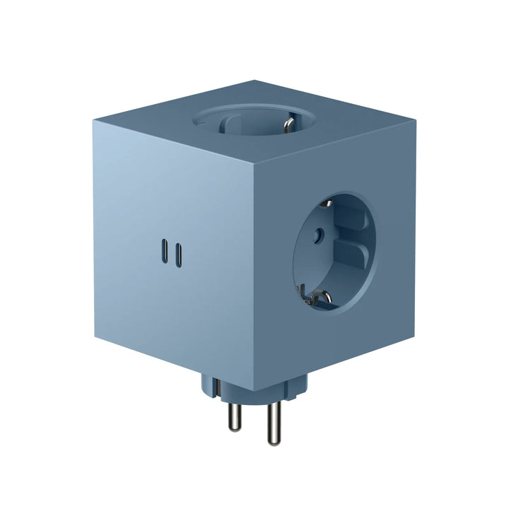 Square 2 USB C - Shark Blue - Dekoration - AVOLT