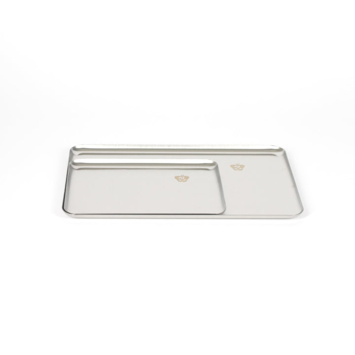 Steel Plate - Stainless Steel Serving Tray Set - Geschirr - NIKO JUNE