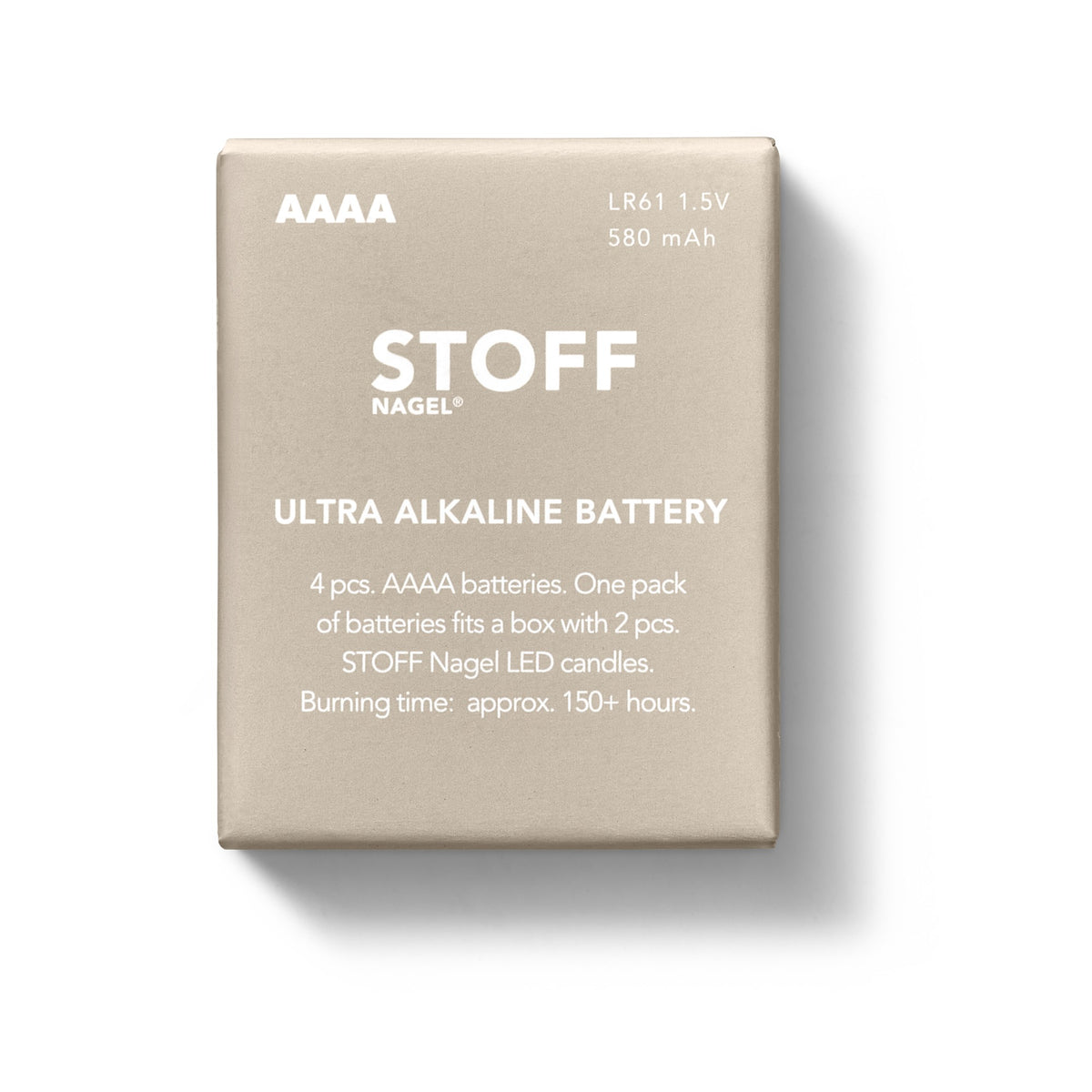 AAAA Batteries, 4-Pack – STOFF Nagel