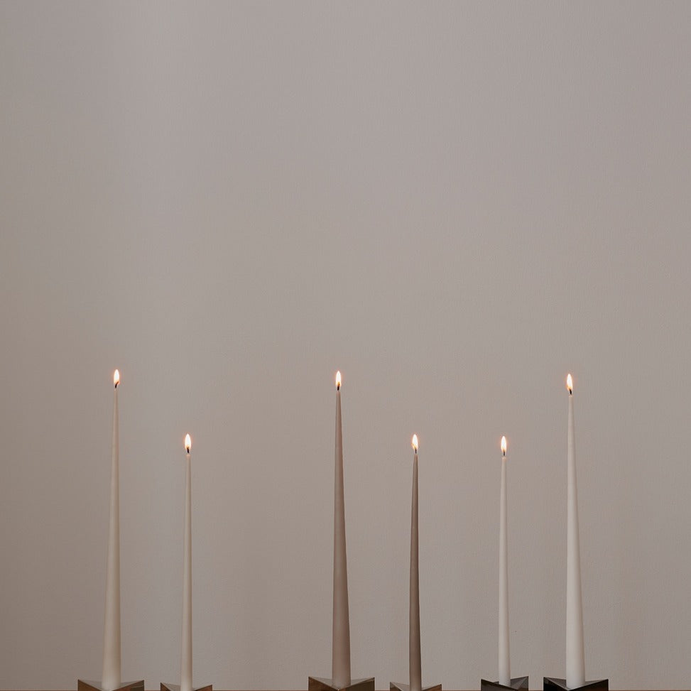 Large Taper Candles by Ester & Erik, 4-Pack – STOFF Nagel – view 4