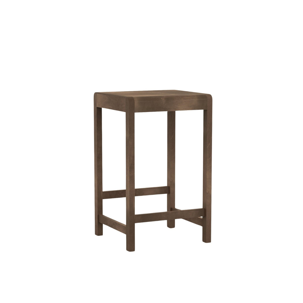 Stool 01 - Dark Birch - H65 - Stools - Frama