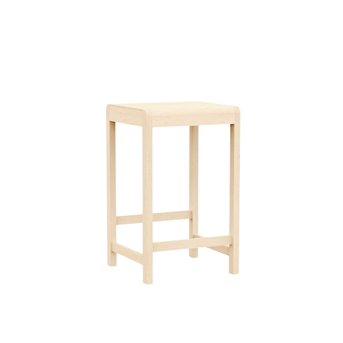 Stool 01 - Natural Birch - H65 - Stools - Frama