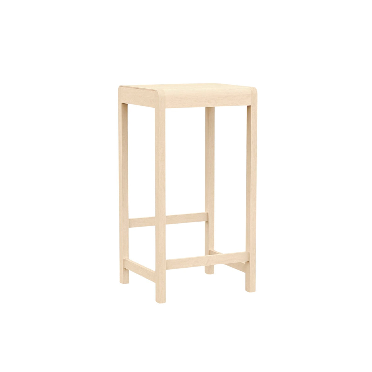 Stool 01 - Natural Birch - H76 - Stools - Frama