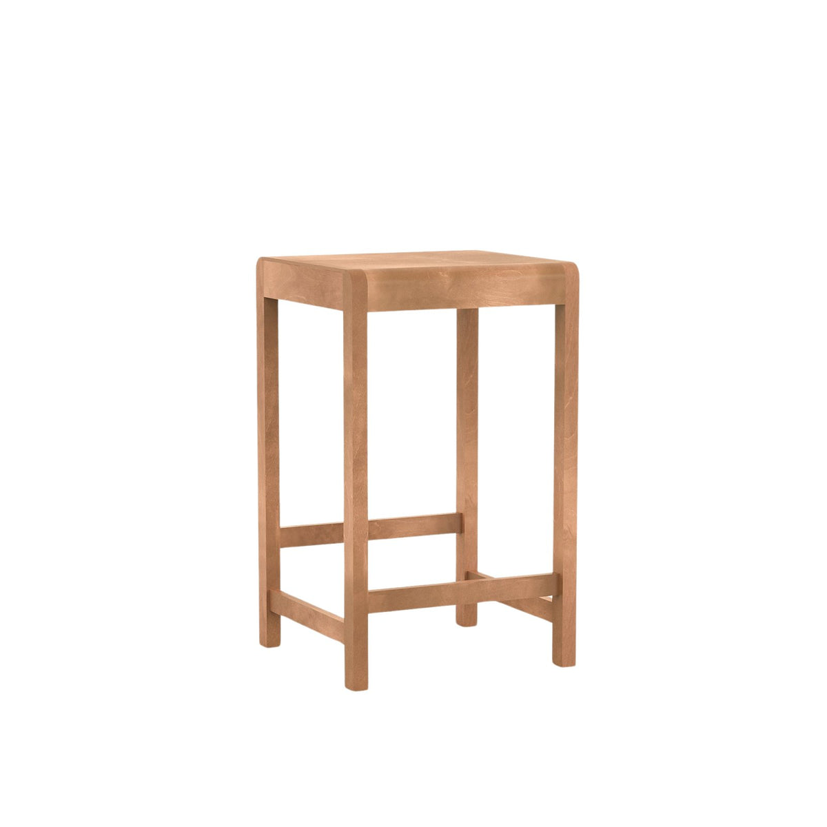 Stool 01 - Warm Brown Birch - H65 - Stools - Frama