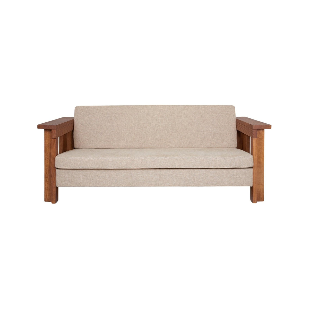 Symmetry Couch - Ash Wood / Oat Fabric - Couches & Daybeds - Frama