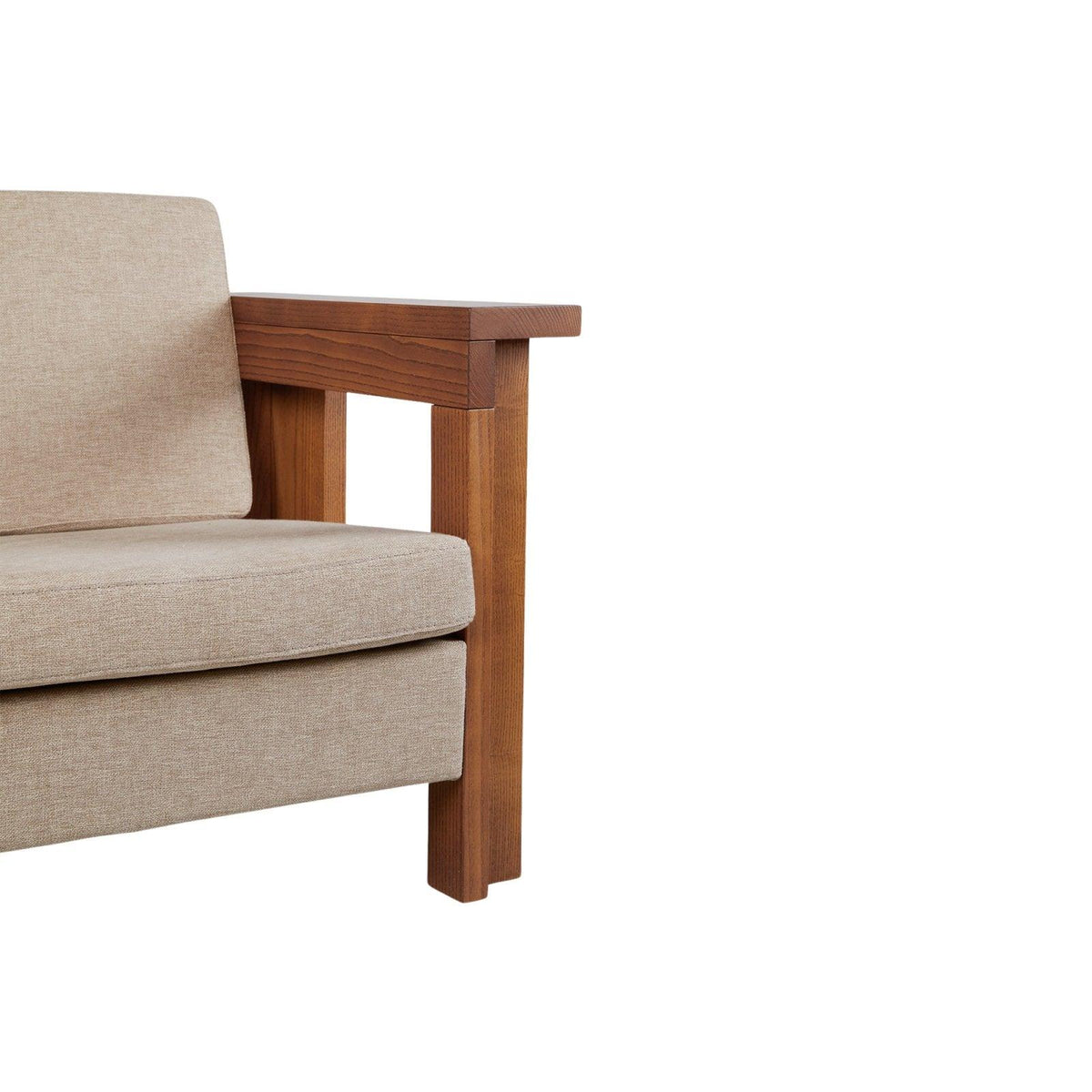 Symmetry Couch - Ash Wood / Oat Fabric - Couches & Daybeds - Frama – view 5
