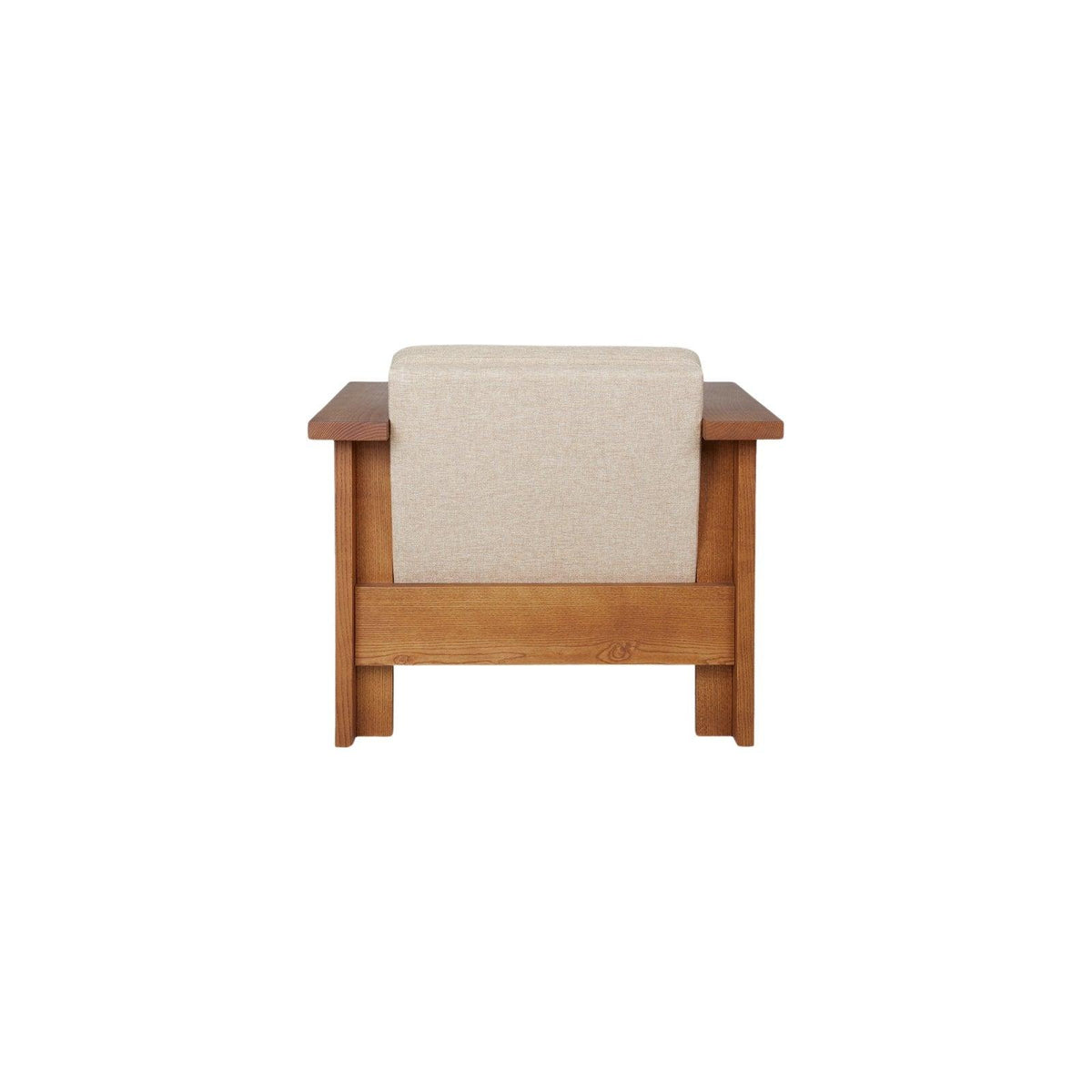 Symmetry Lounge Chair - Ash Wood / Oat Fabric - Chairs - Frama