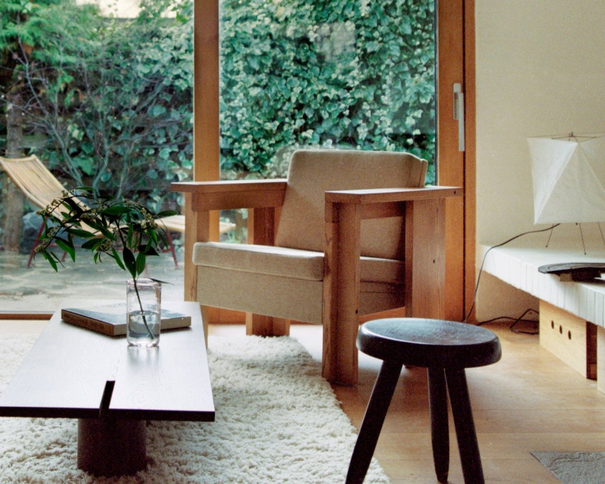 Symmetry Lounge Chair - Ash Wood / Oat Fabric - Chairs - Frama