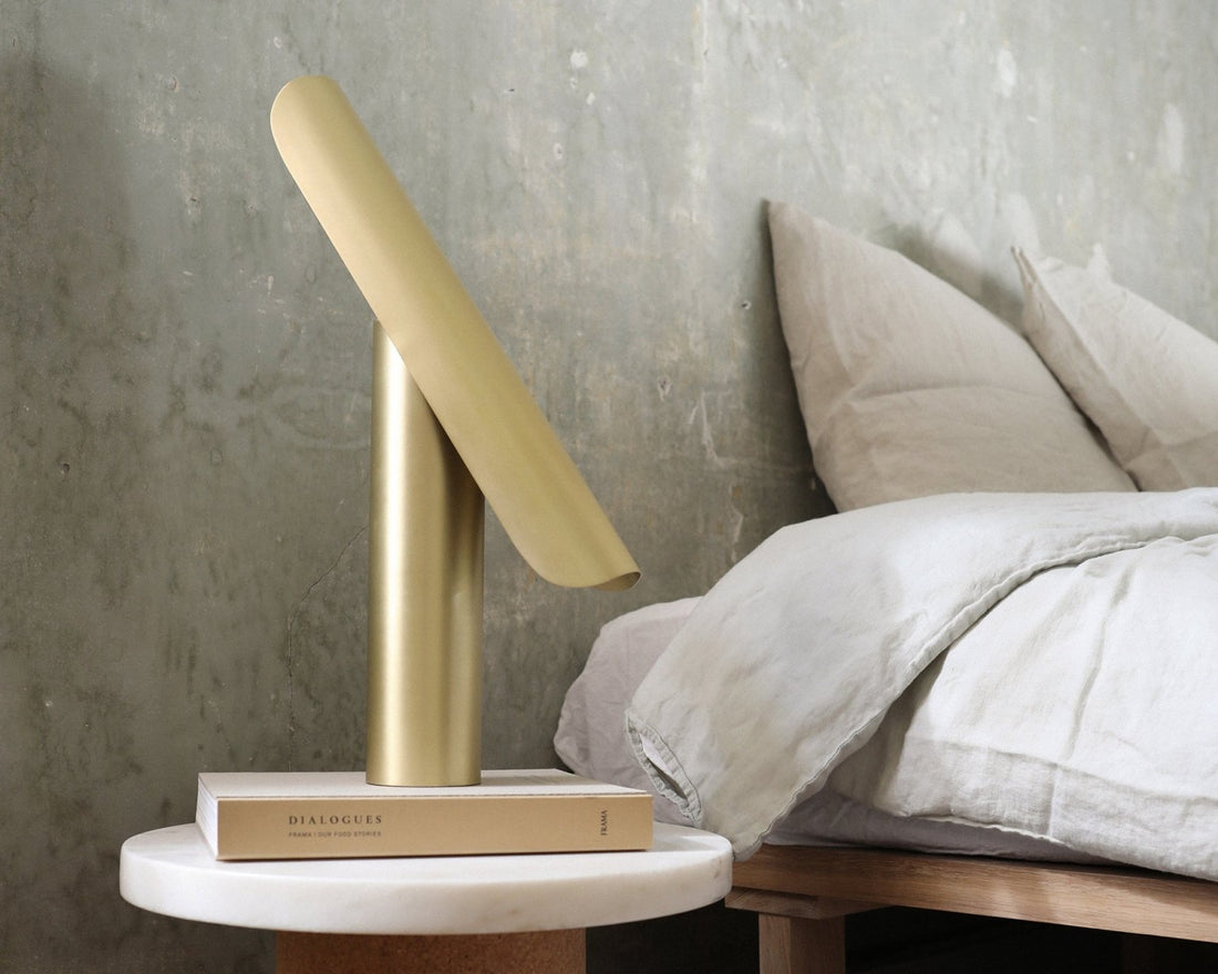 T - Lamp - Brass - Table Lights - Frama