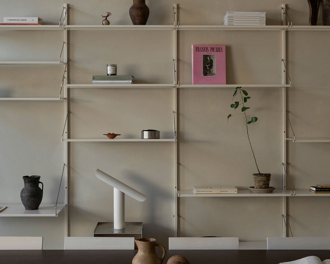T - Lamp - White - Table Lights - Frama