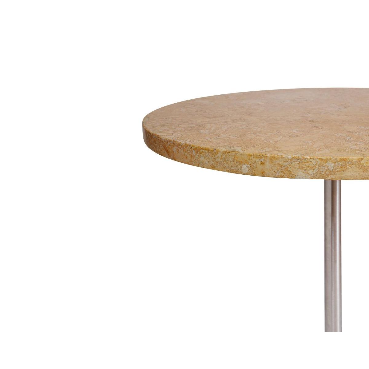 Table 57 - Yellow Limestone / Stainless Steel - Ø70 - Dining Tables - Frama – Ansicht 4