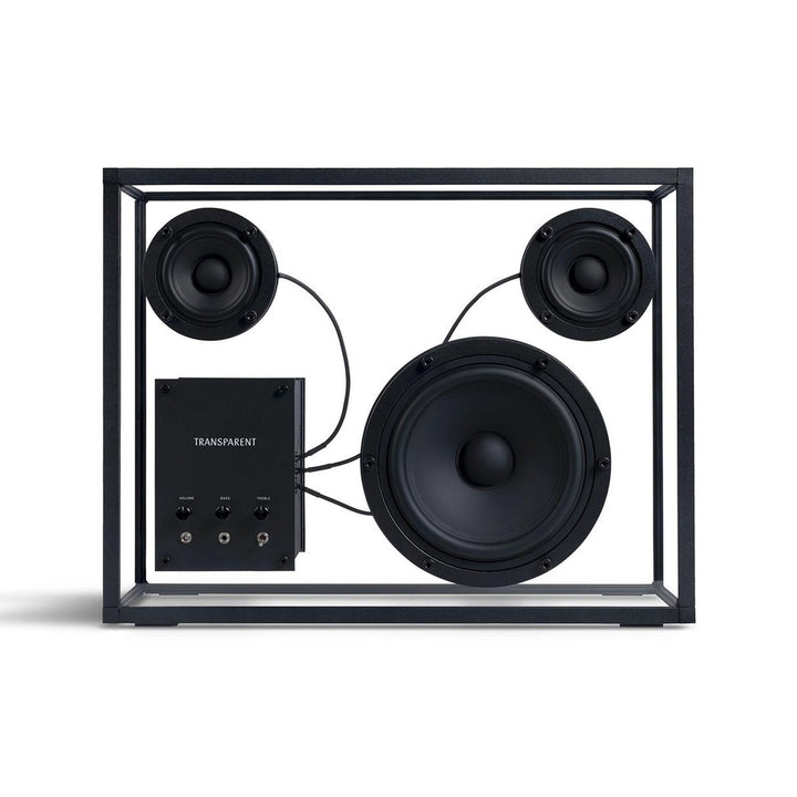 Transparent Speaker - Black - Lautsprecher - Transparent