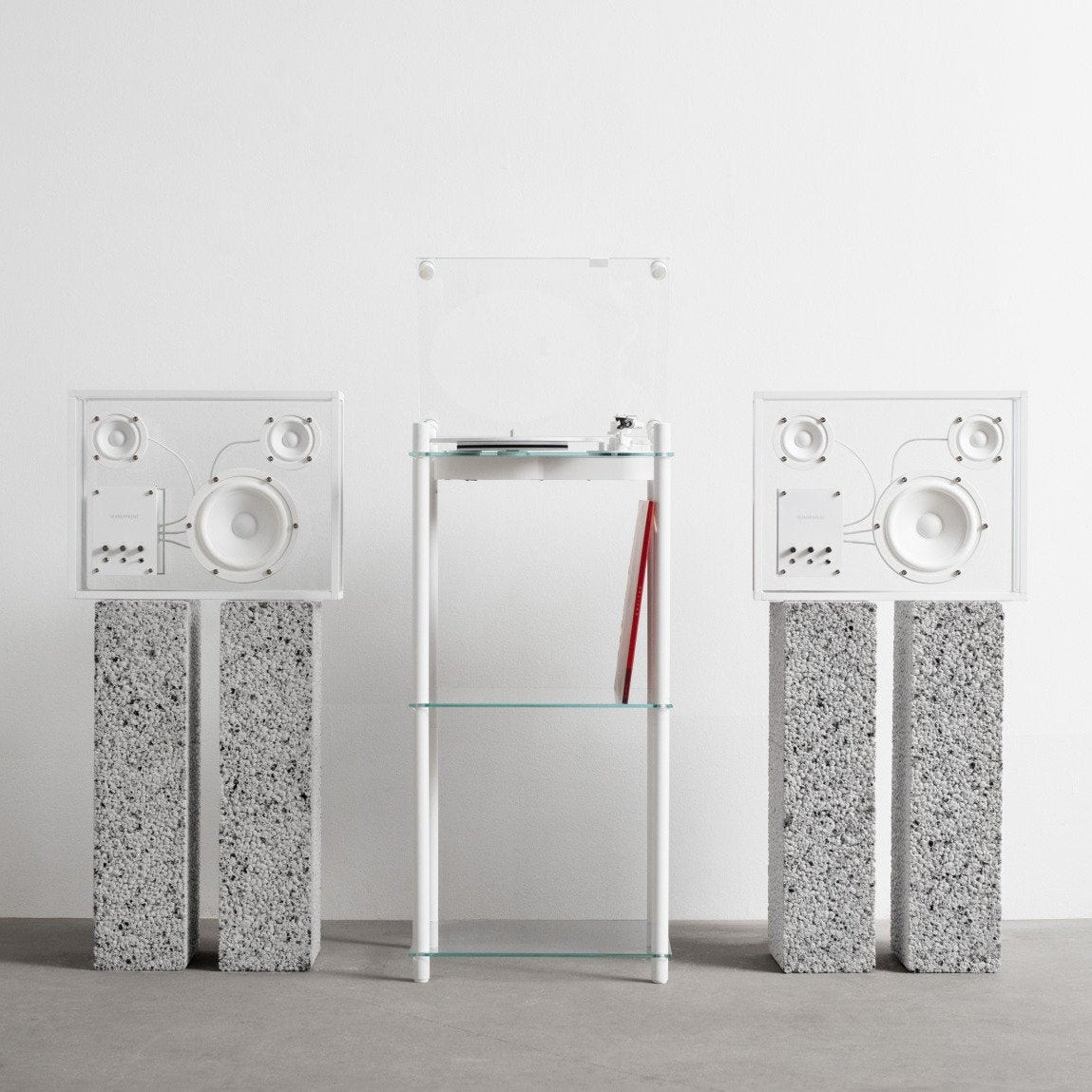 Transparent Turntable Stand - White - Turntable - Transparent – view 8