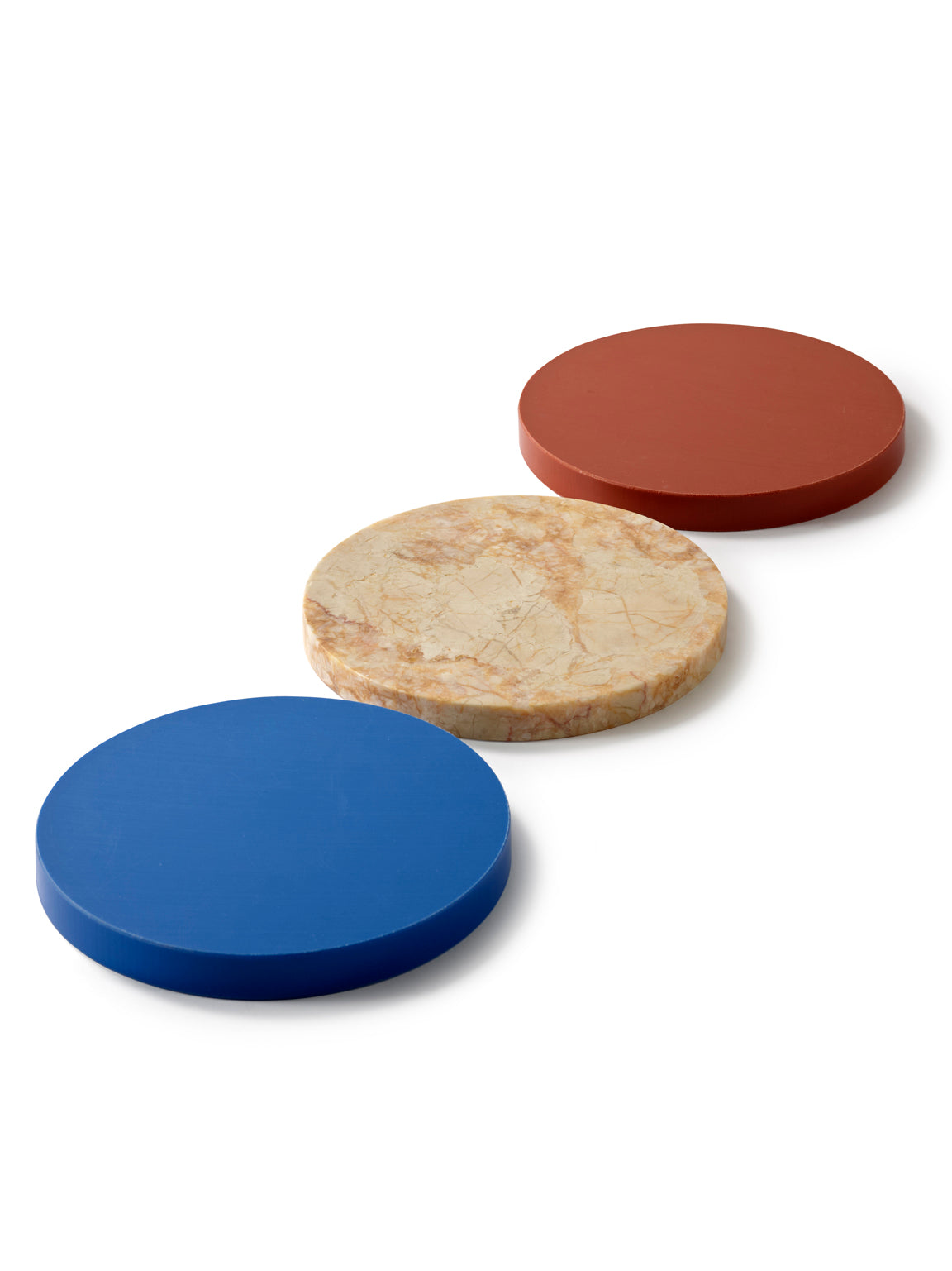 Three Circles Blue Pink Brown – Valerie Objects – view 3