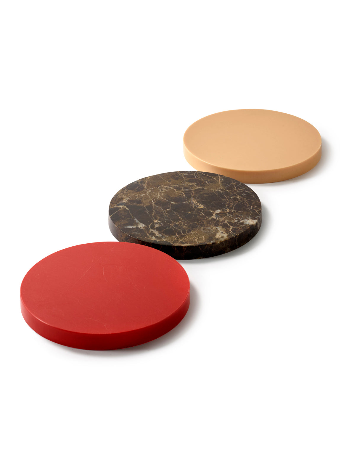 Three Circles Red Brown Pink – Valerie Objects – view 3