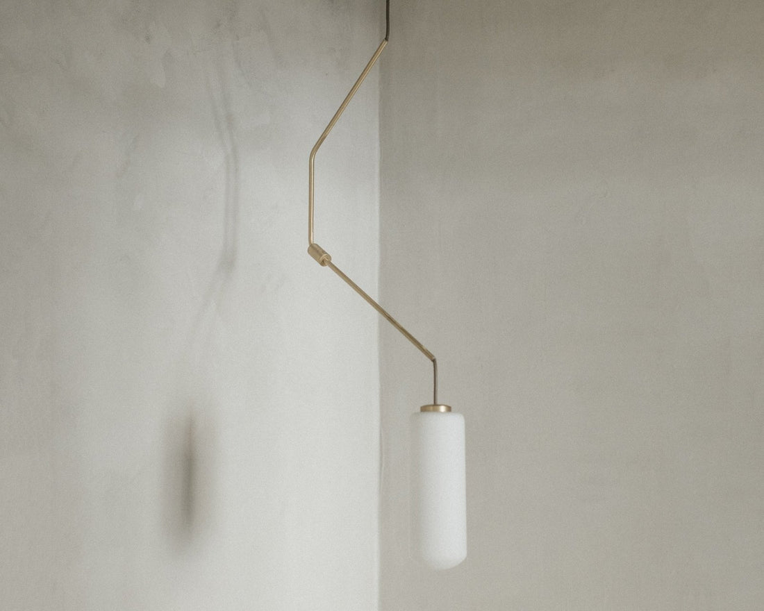 Ventus Pendant - Brass - Form 2 - Pendant Lights - Frama