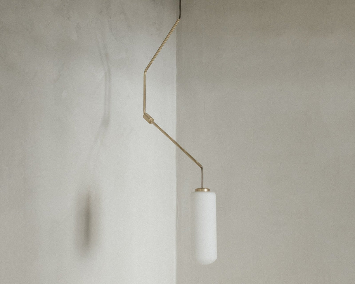 Ventus Pendant - Brass - Form 2 - Pendant Lights - Frama
