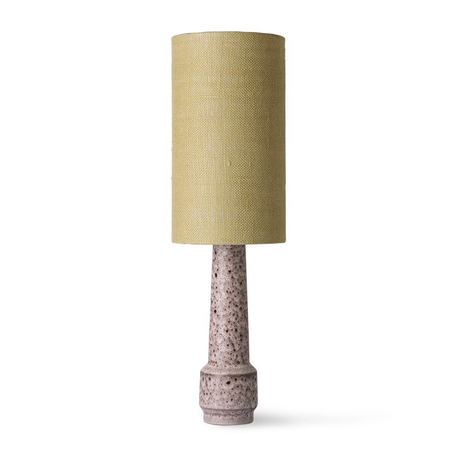 Jute Cylinder Lamp Shade – HKLIVING – view 3