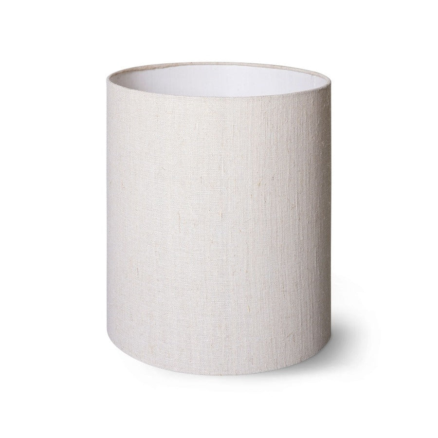 Linen Cylinder Lamp Shade – HKLIVING – view 3