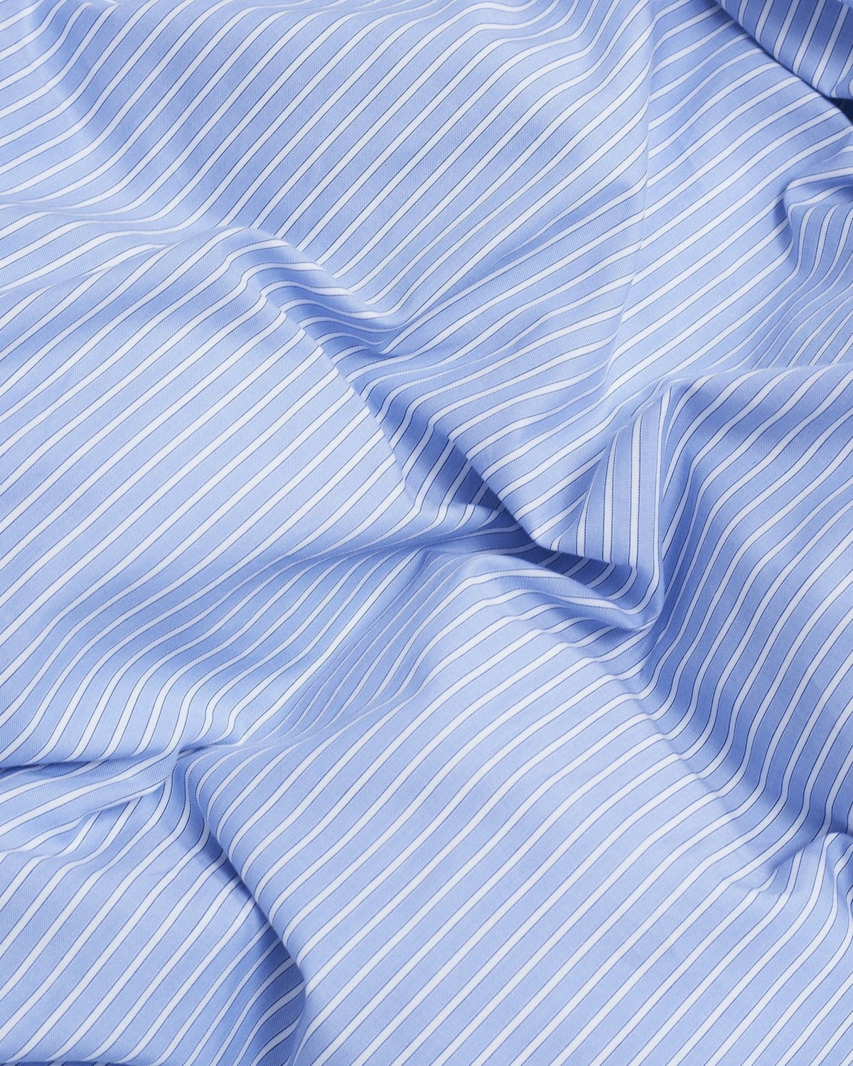 Wall Street duvet cover - Stripe light blue Oxford - Bedwear - Magniberg – view 4