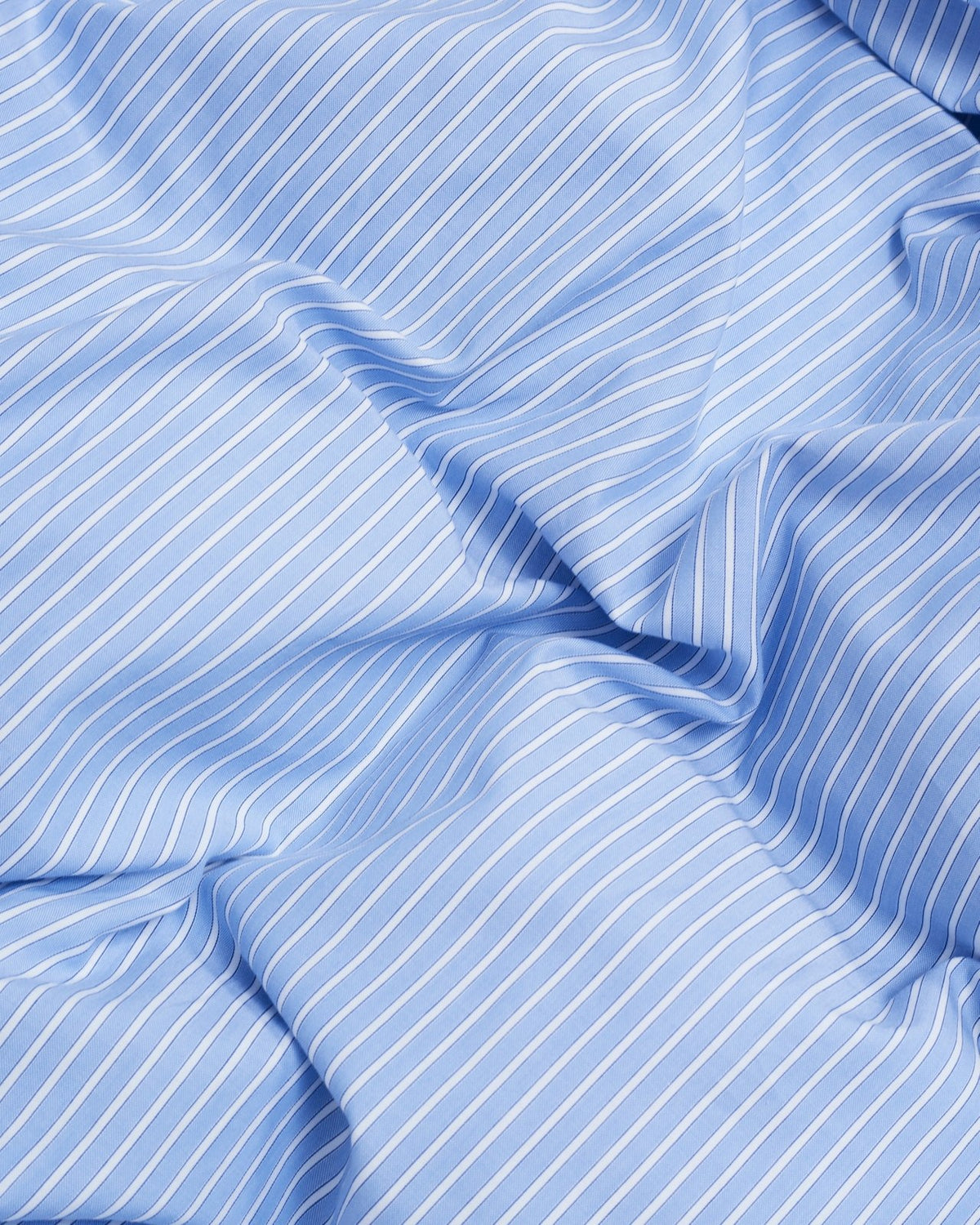 Wall Street pillow case - Stripe light blue Oxford - Bedwear - Magniberg – view 4