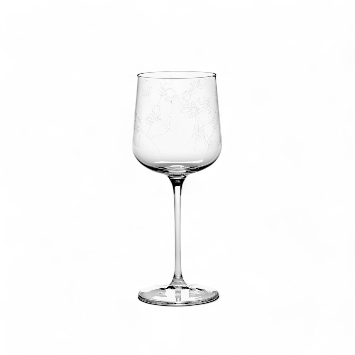 White Wine Glass 4 - Set Giftbox - Mirtillo Tea Midnight Flowers - Geschirr - Serax x Marni