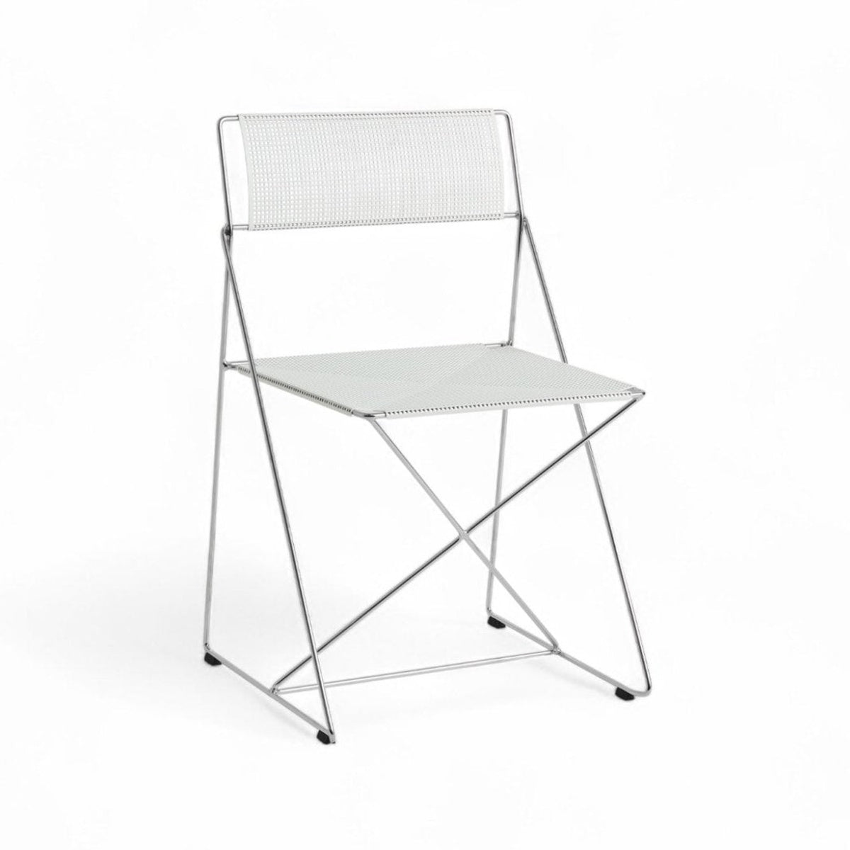 X - Line Chair - Chromed base Indoor - Stuhl - HAY
