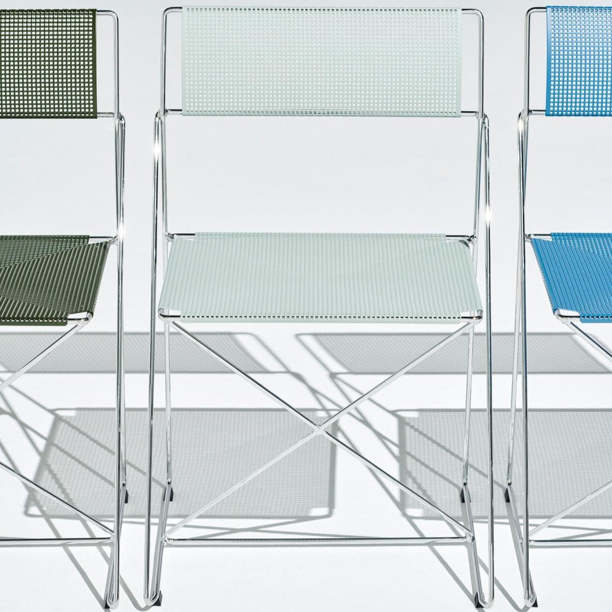 X - Line Chair - Chromed base Indoor - Stuhl - HAY – view 8