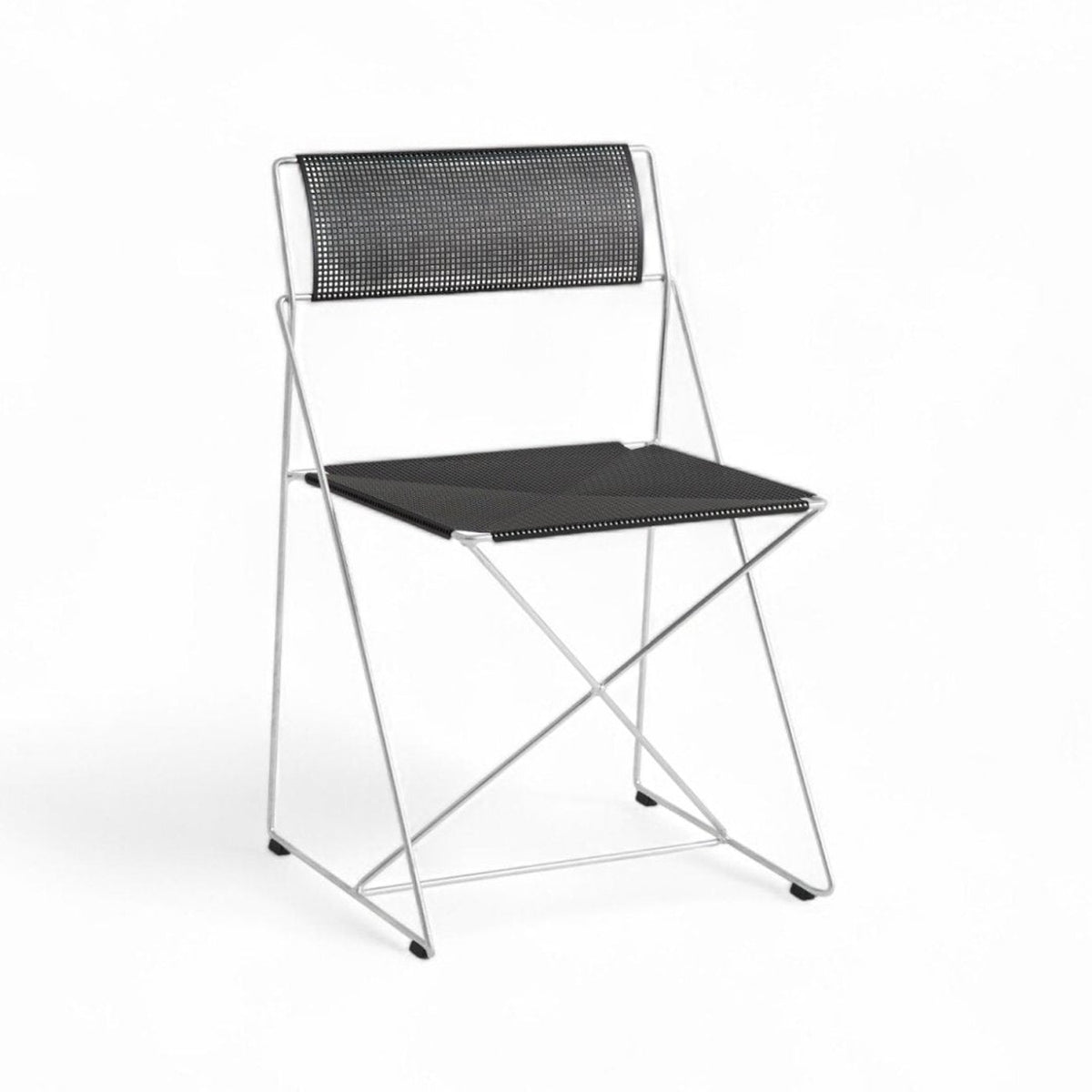 X - Line Chair - Galvanised base - Stuhl - HAY – view 4