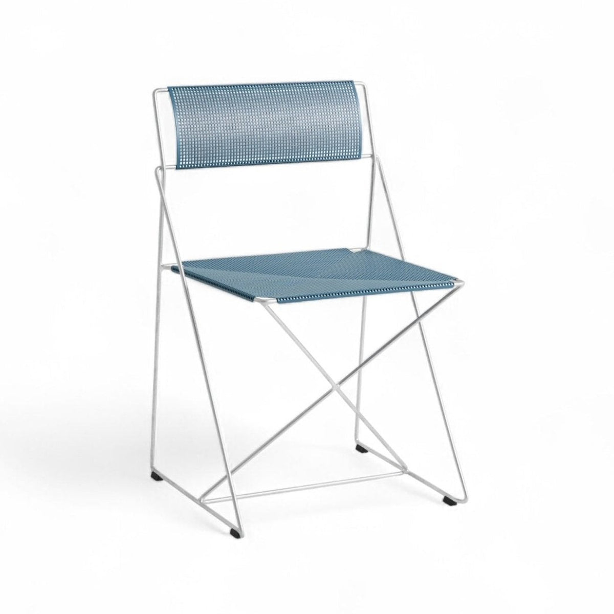 X - Line Chair - Galvanised base - Stuhl - HAY