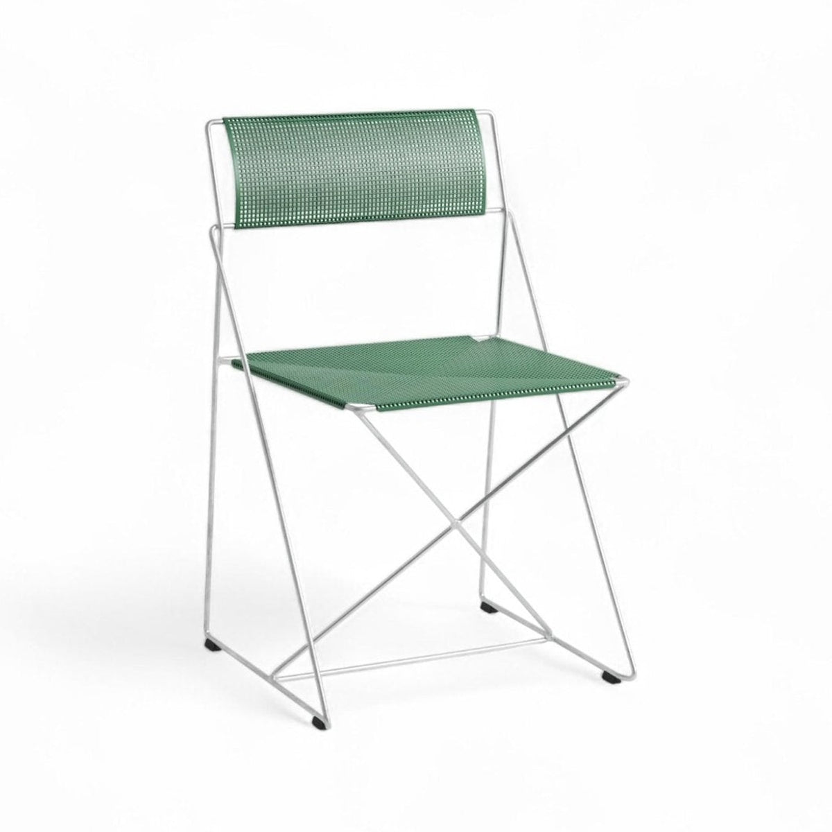 X - Line Chair - Galvanised base - Stuhl - HAY